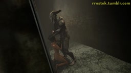 Demon deepthroating girl