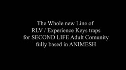 MILENA DOLL Creations presents RLV ANIMESH TRAPS  in SECOND LIFE