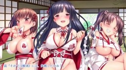 Nuki Miko Sanshimai no Shikyuu ni Ninshin Kakutei Tokunou Semen Hounou! Seiyoku ni Toritsukareta Zetsurin Oji-san no Nam