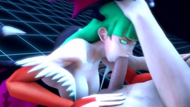 Morrigan the sexy Succubus  fucks around - 3D HMV - Rework